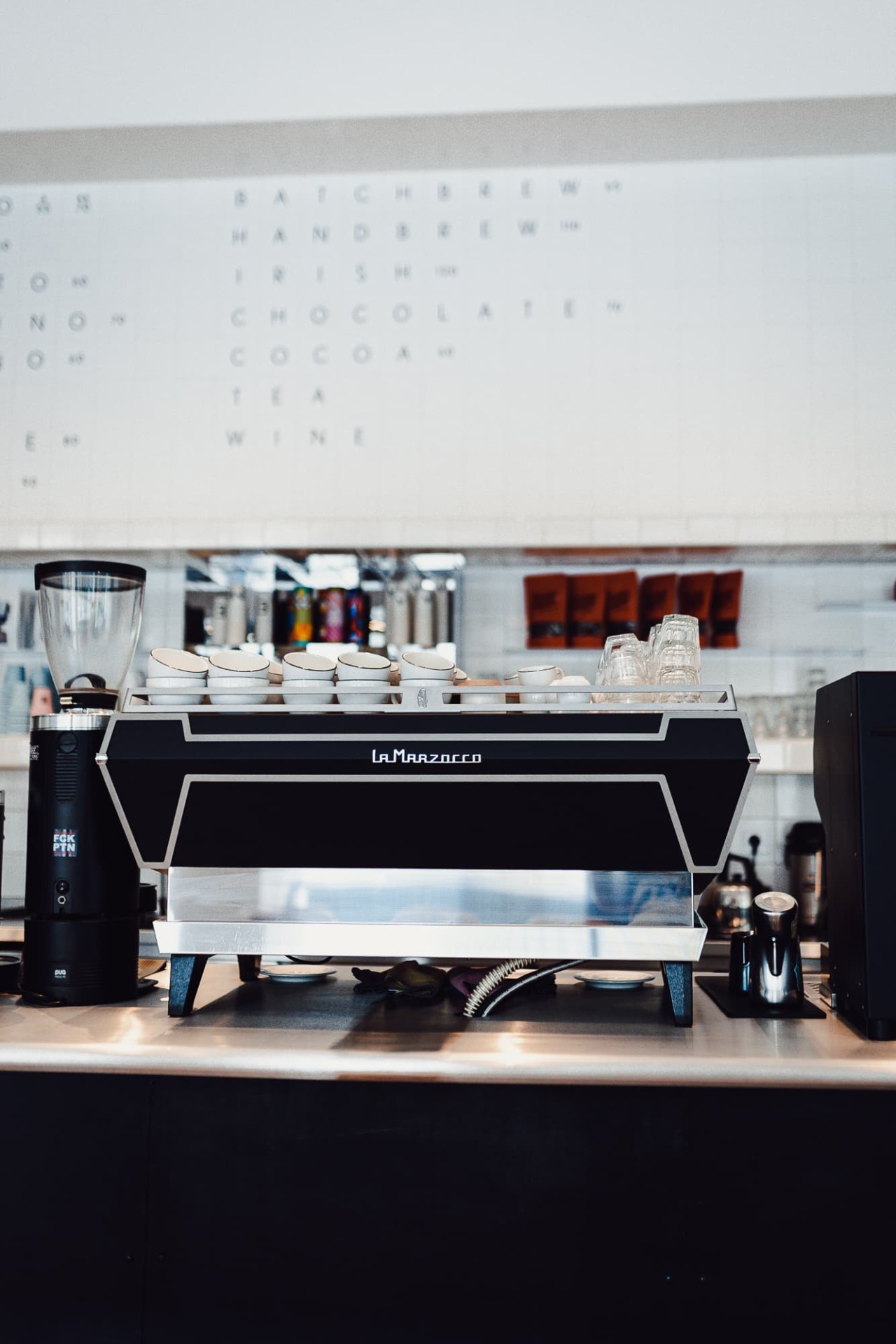 Espresso machine at EMA